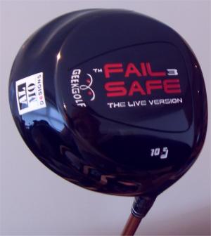 geek golf failsafe 3 driver club head - view 1