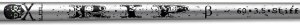 Aldila RIP Beta 60 (reg, stiff, x) B/W/W 